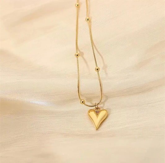 Herz(Heart) Gold neckalce